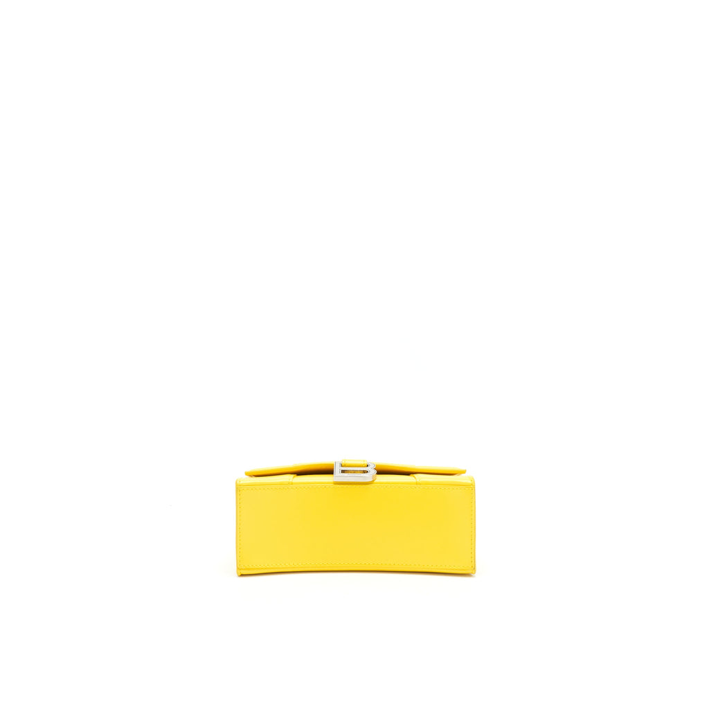 balenciaga-hourglass-xs-top-handle-yellow