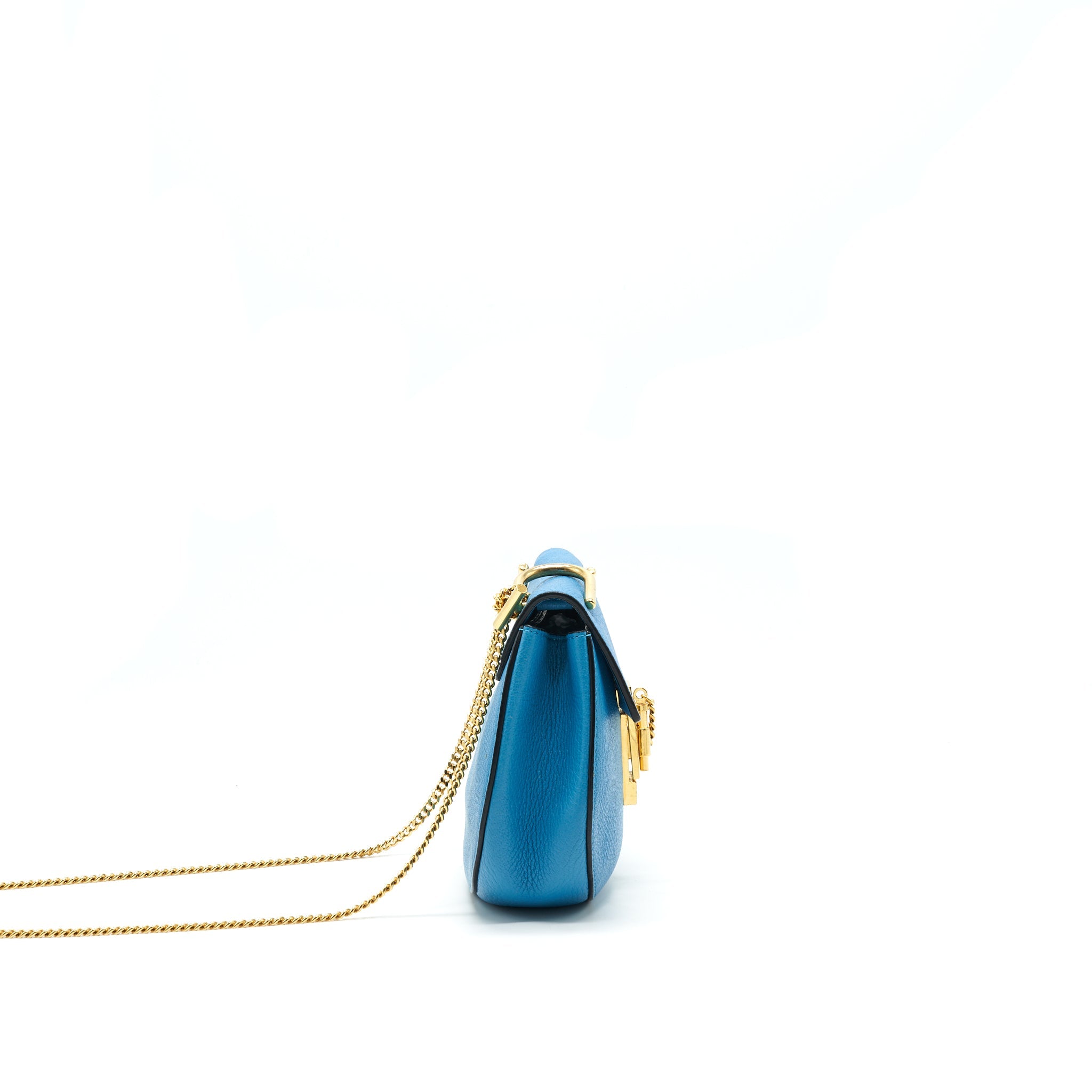 chloe-mini-drew-shoulder-bag-blue-ghw