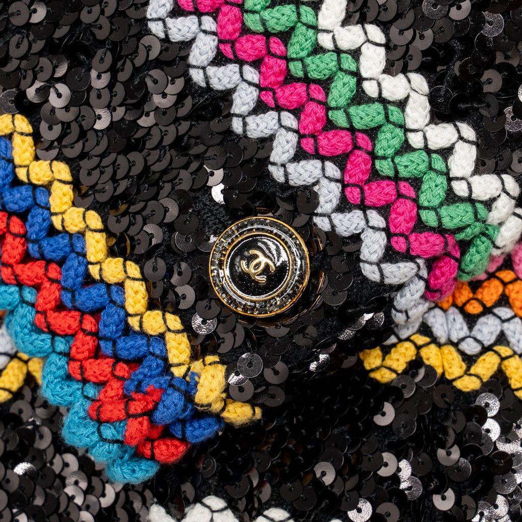 chanel-22s-size-34-line-sequins-runway-jacket-multicolour