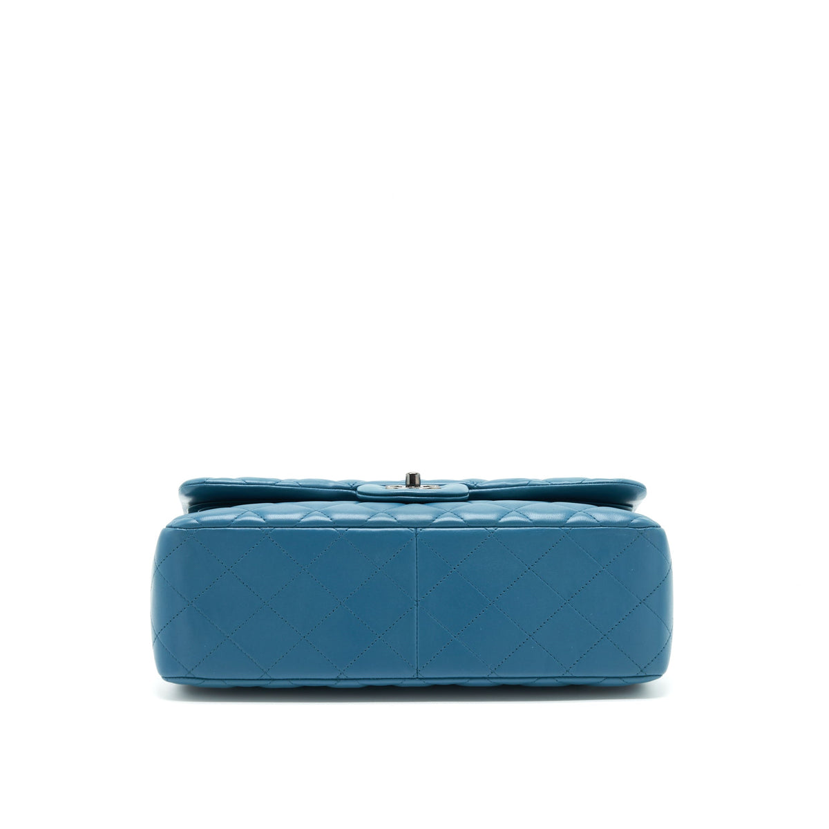 chanel-jumbo-classic-double-flap-bag-lambskin-green-shw