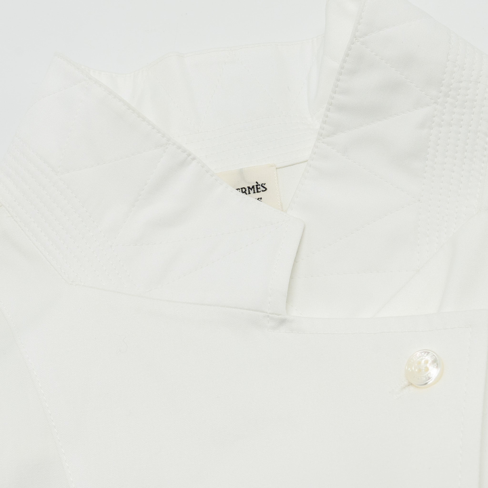 hermes-size-32-chemise-a-liens-shirt-dress-cotton-white