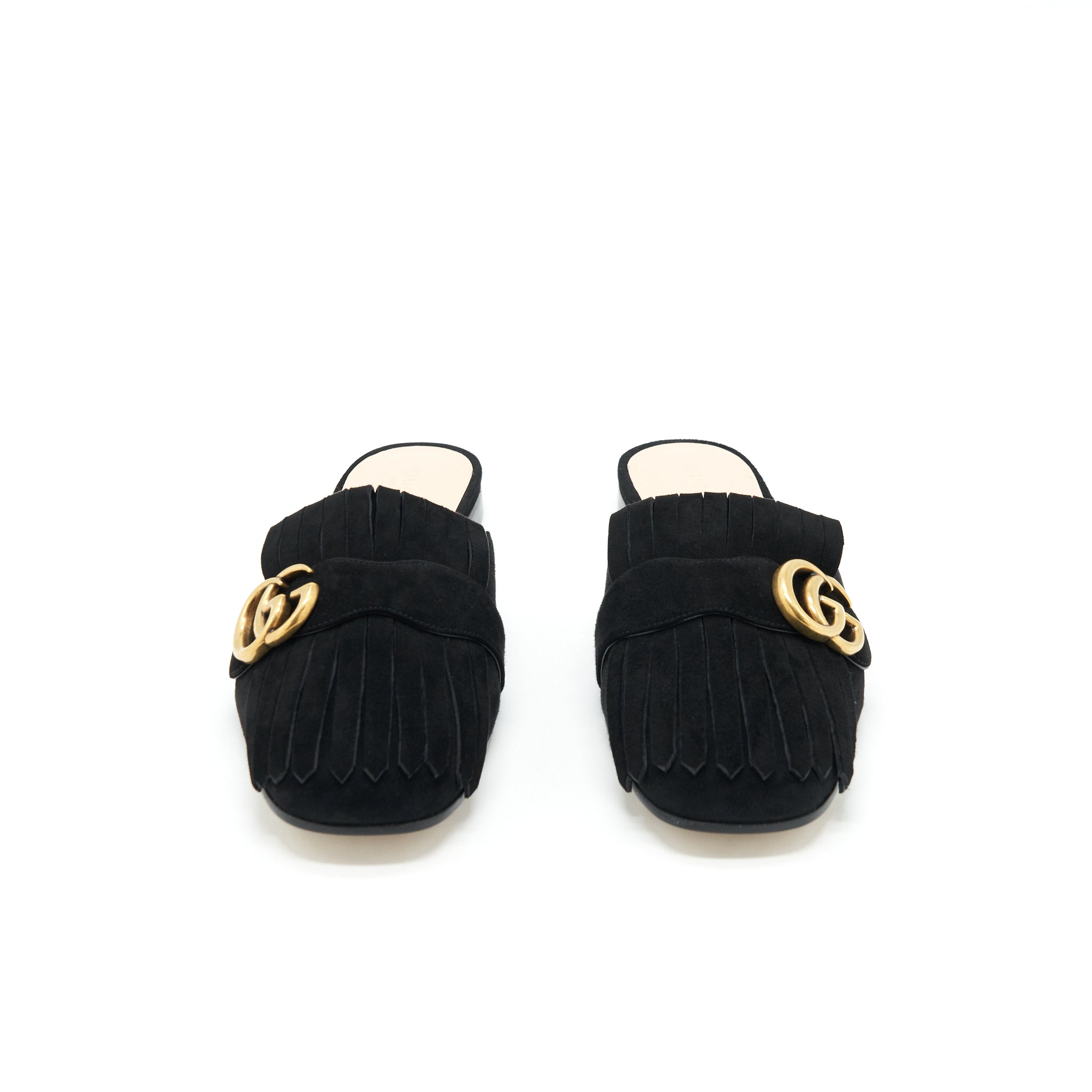 gucci-size-38-5-gg-velvet-mules-black