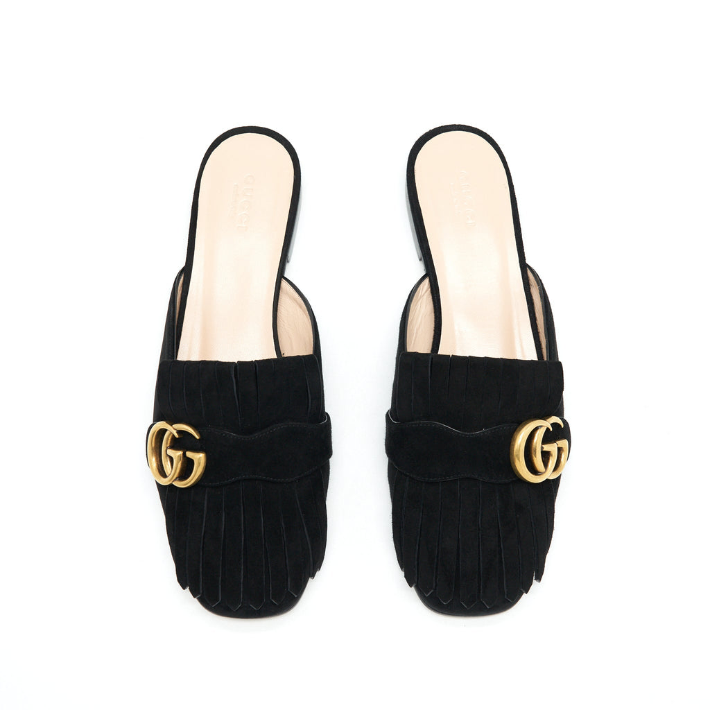 gucci-size-38-5-gg-velvet-mules-black