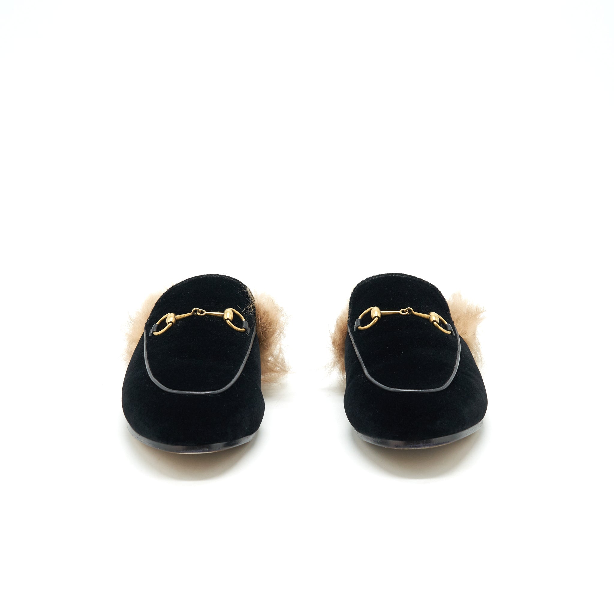 gucci-size-39-5-velvet-mules-fur-black