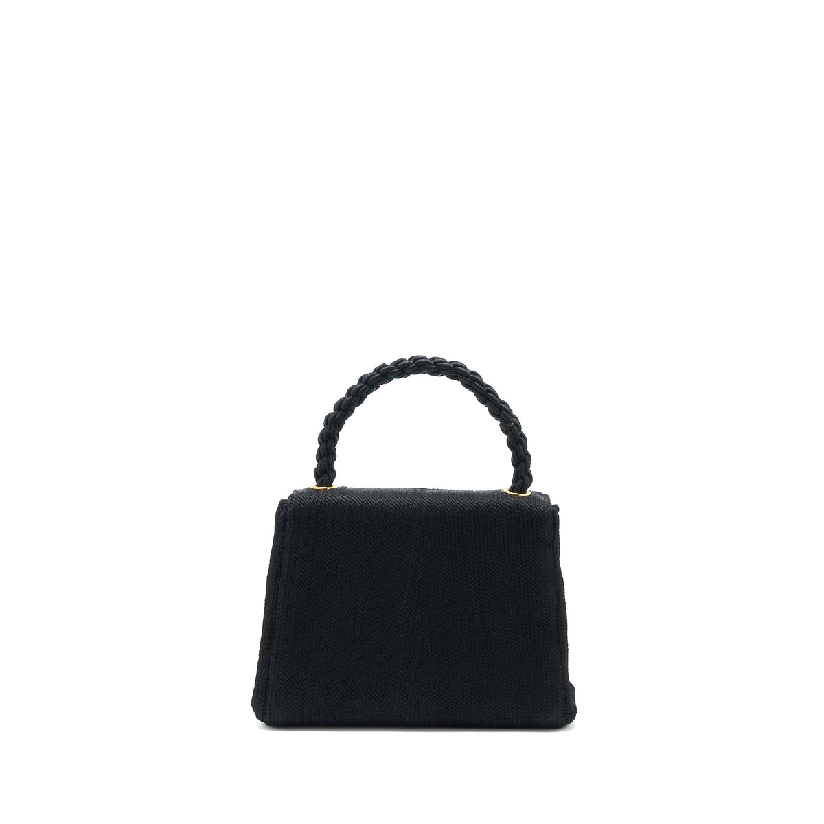 chanel-vintage-top-handle-flap-bag-woven-silk-black-ghw