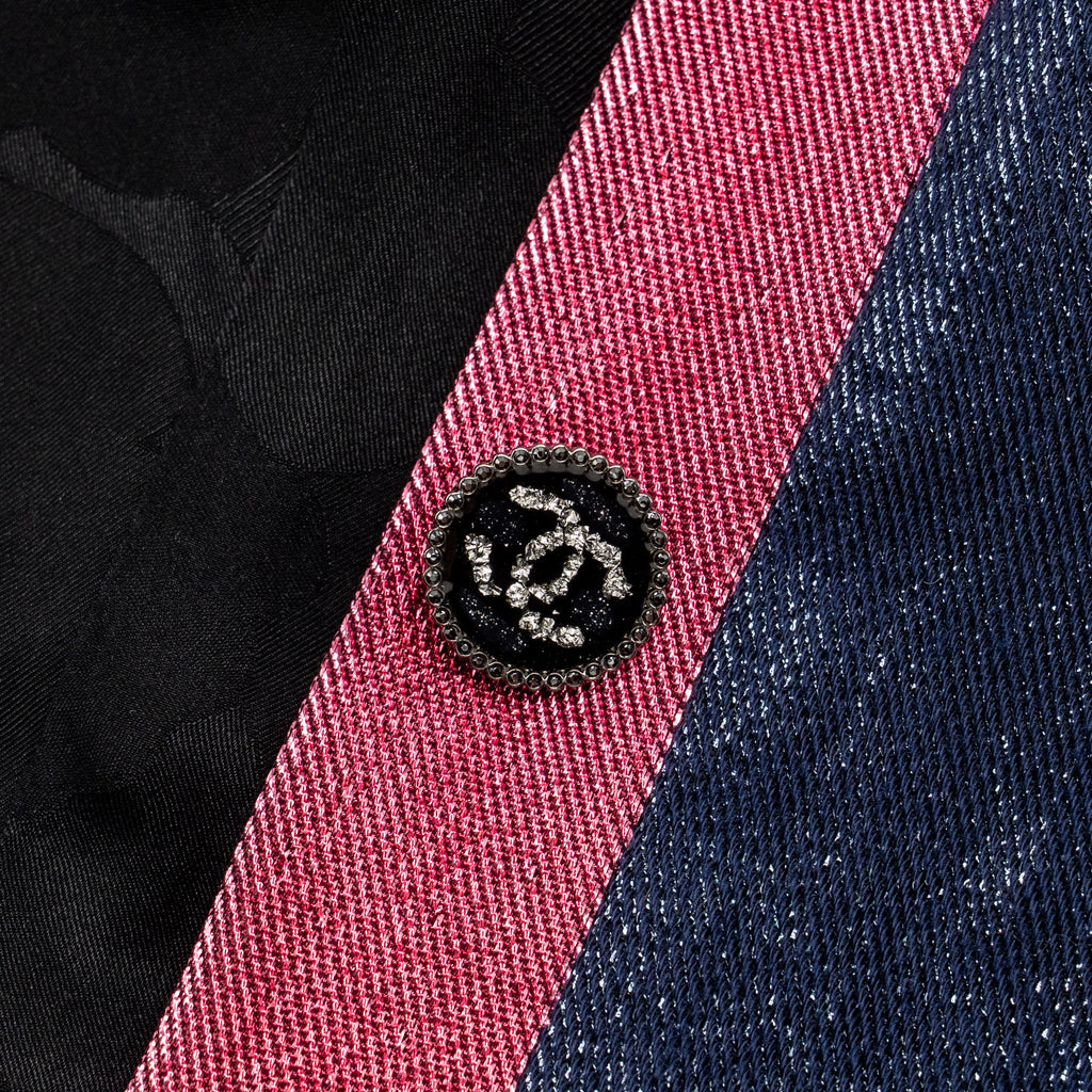 chanel-size-36-22k-cc-button-top-wool-polyamide-metallic-navy-blue-pink