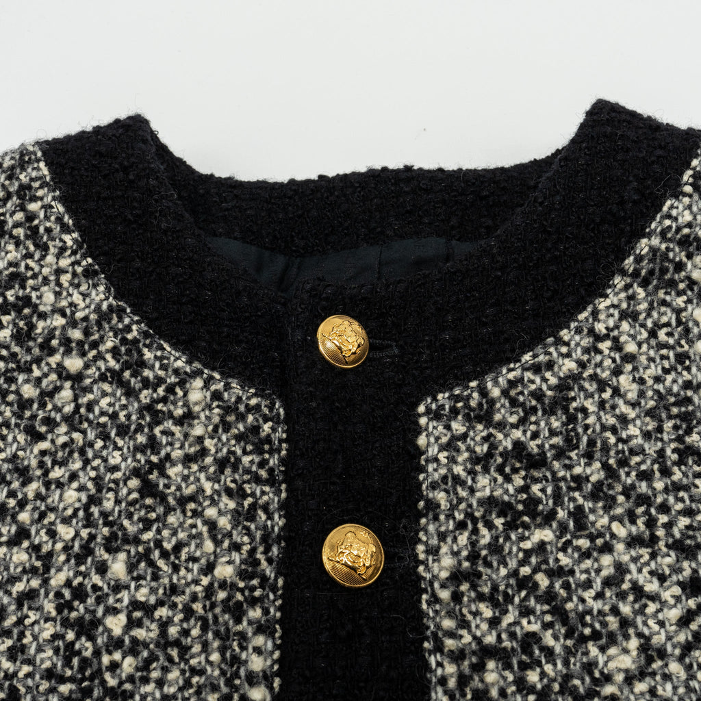 celine-size-40-tweed-button-jacket-wool-polyamide-black-grey-copy-1