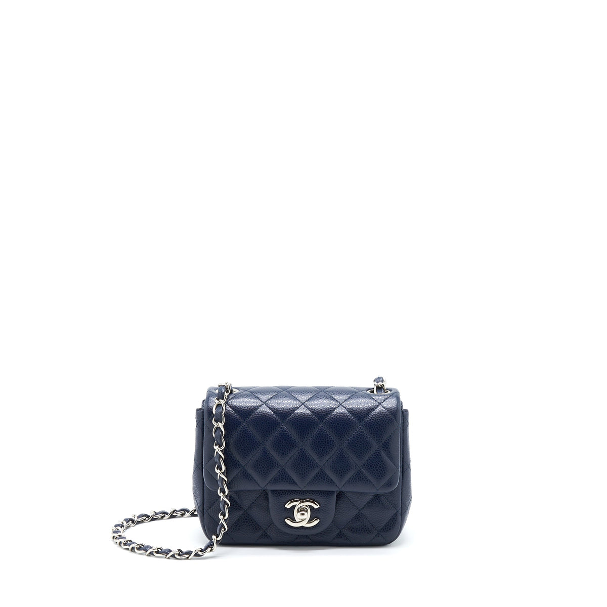 chanel-mini-square-flap-bag-caviar-navy-shw