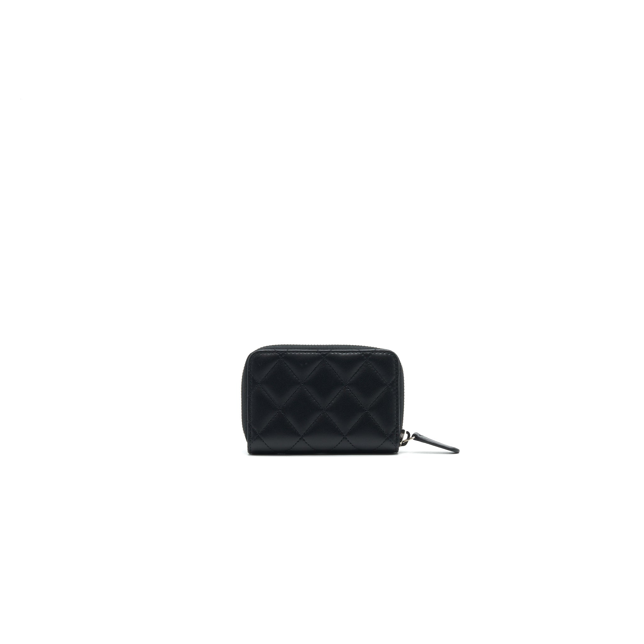 chanel-classic-zipped-coin-purse-black-shw-lambskin