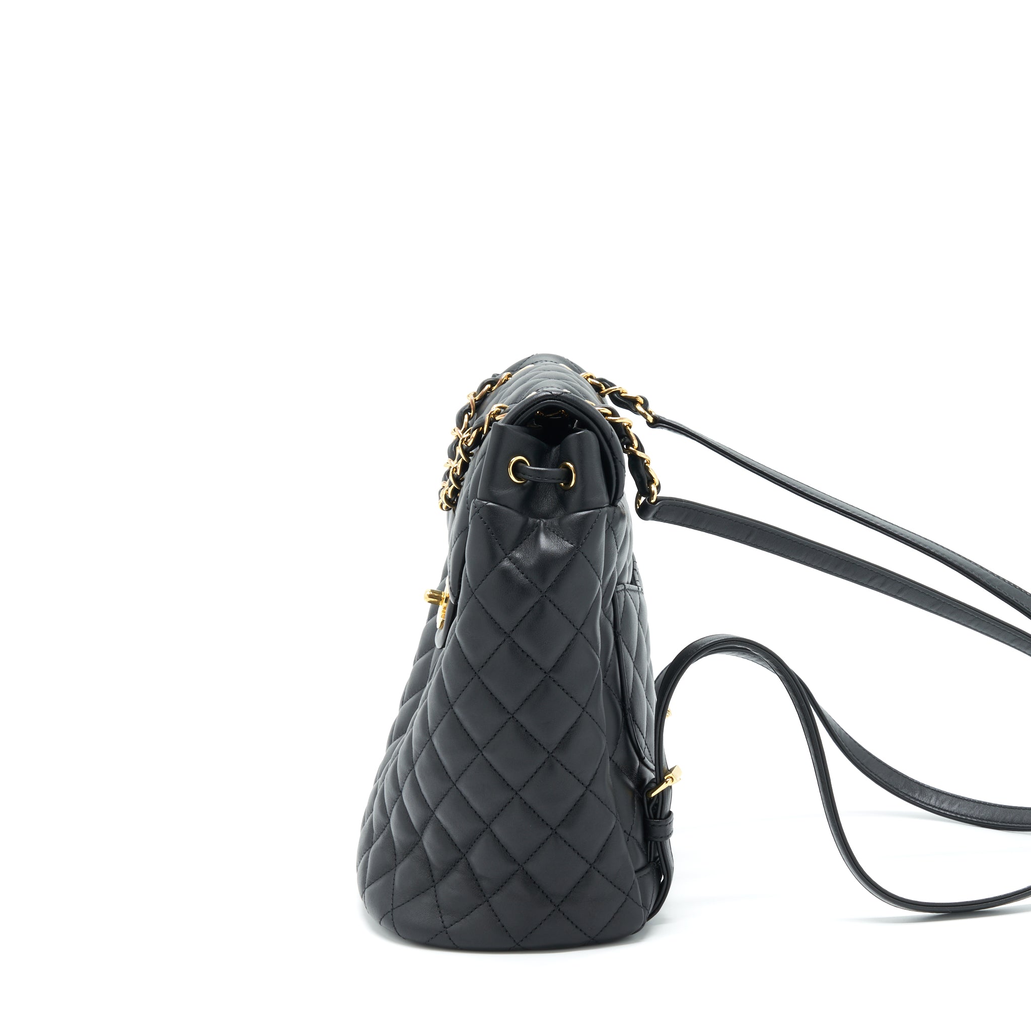 chanel-quilted-backpack-calfskin-black-ghw