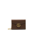 gucci-gg-marmont-chain-wallets-brown