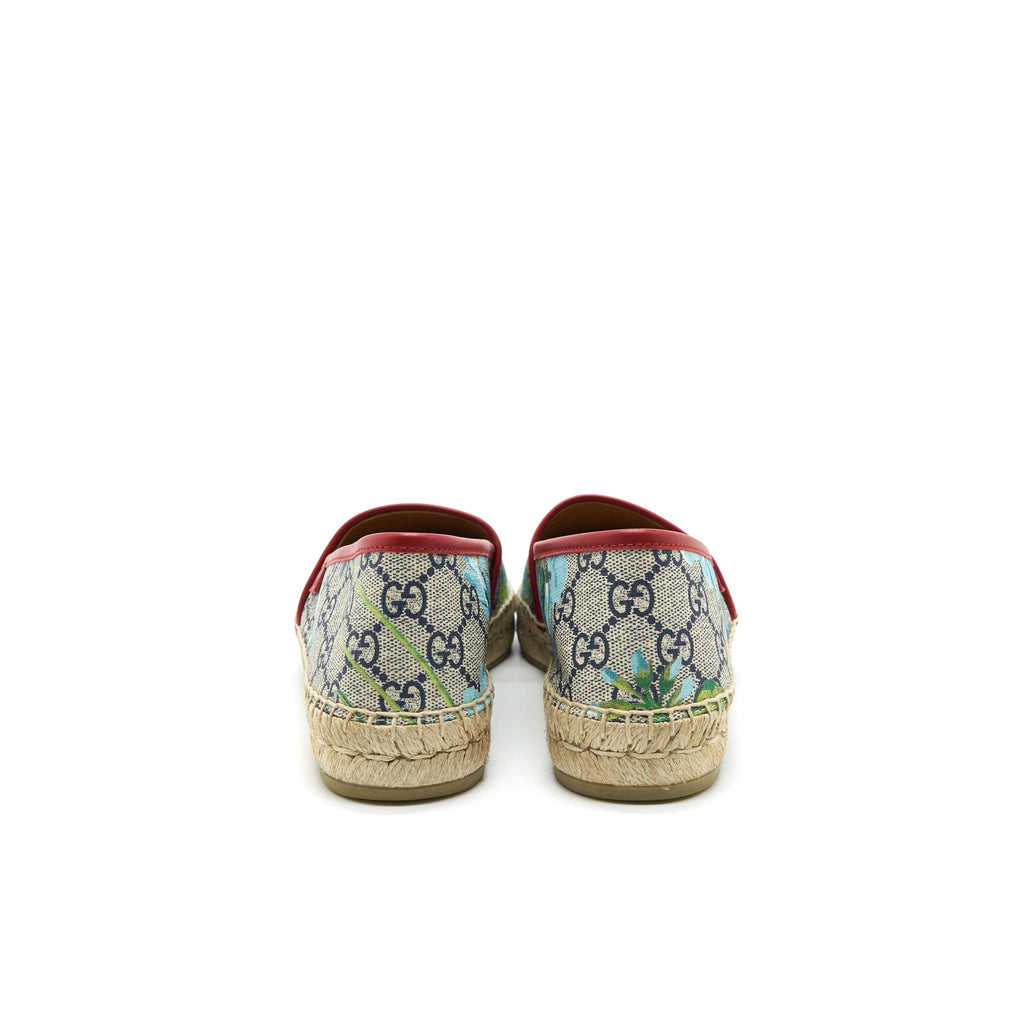 gucci-size37-gg-blooms-supreme-espadrills