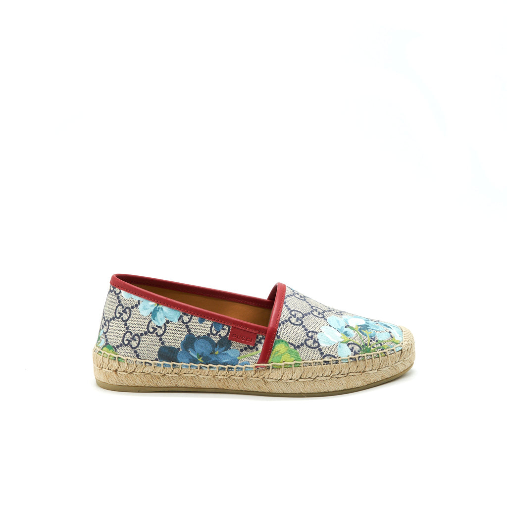 gucci-size37-gg-blooms-supreme-espadrills