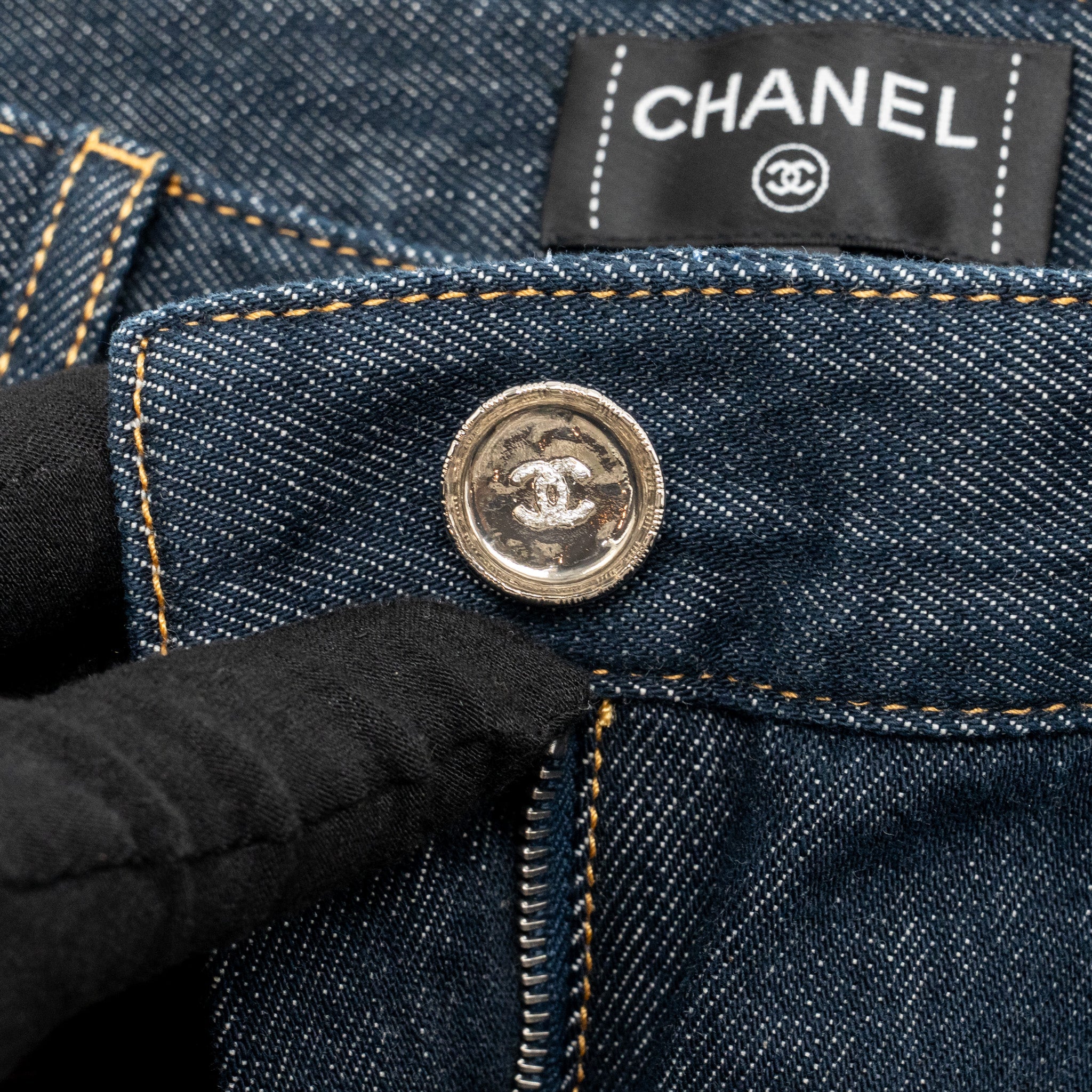 chanel-size-38-cc-logo-washed-out-denim-jeans-cotton-dark-blue