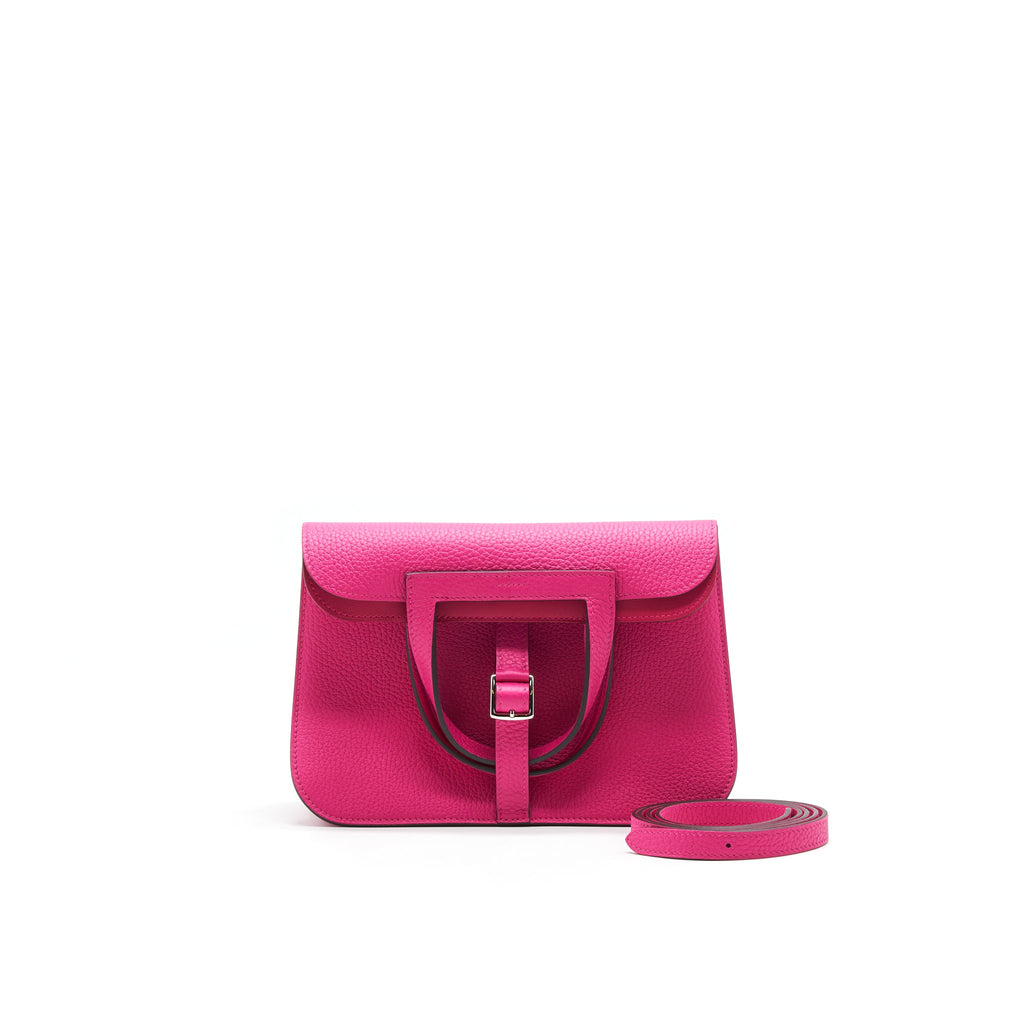hermes-halzan-25-bag-rose-shocking-framboise