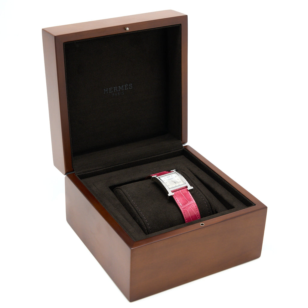 hermes-heure-h-watch-small-model-25mm-diamond-gem-set-case-with-alligator-strap