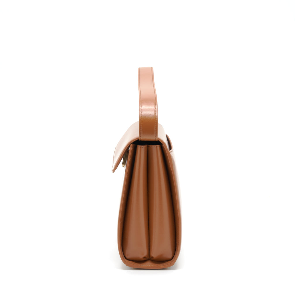balenciaga-ghost-medium-shoulder-bag-calfskin-caramel-ghw