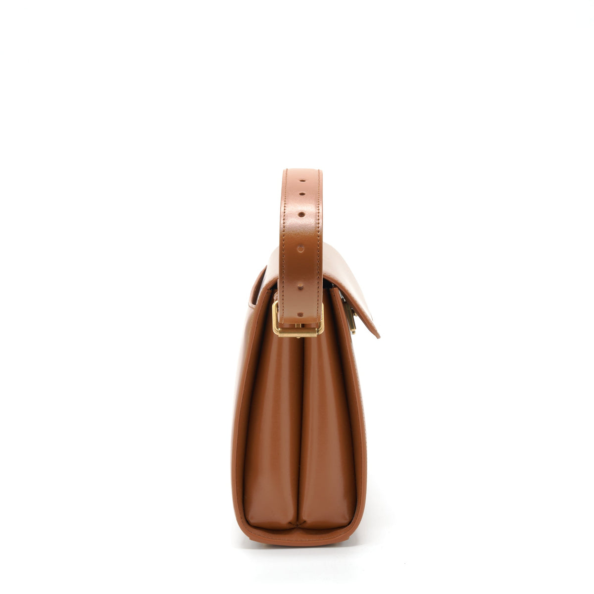 balenciaga-ghost-medium-shoulder-bag-calfskin-caramel-ghw