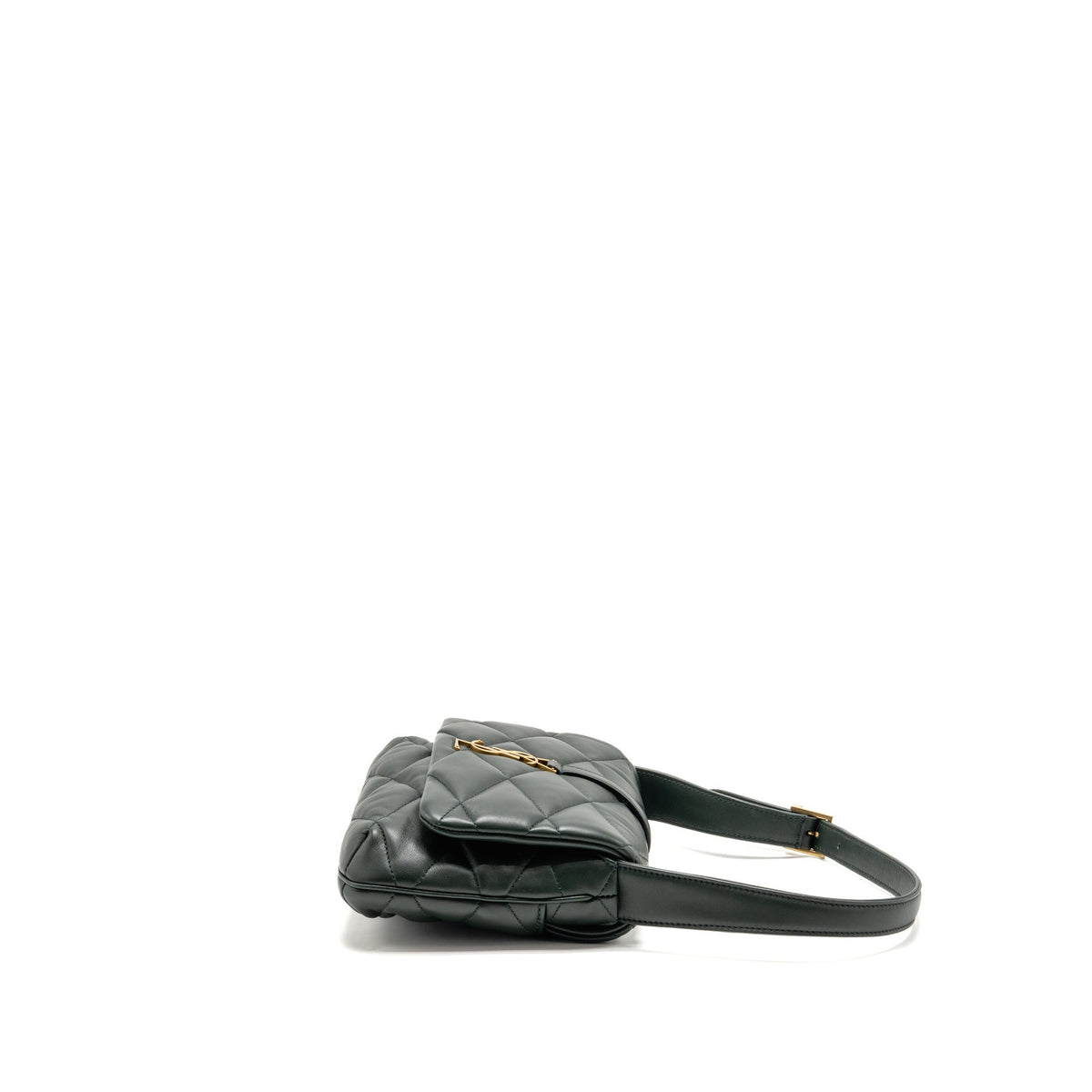 saint-laurent-ysl-le-57-hobo-bag-lambskin-dark-green-ghw