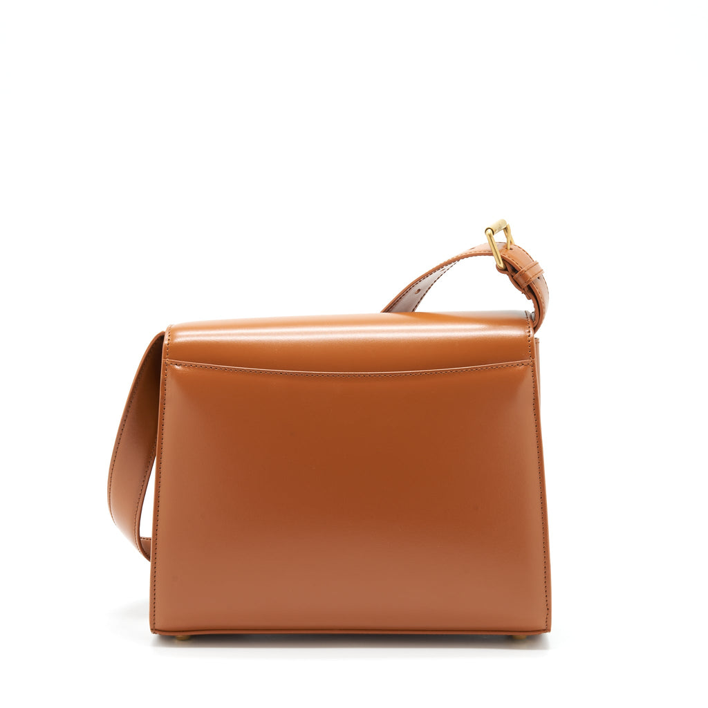 balenciaga-ghost-medium-shoulder-bag-calfskin-caramel-ghw