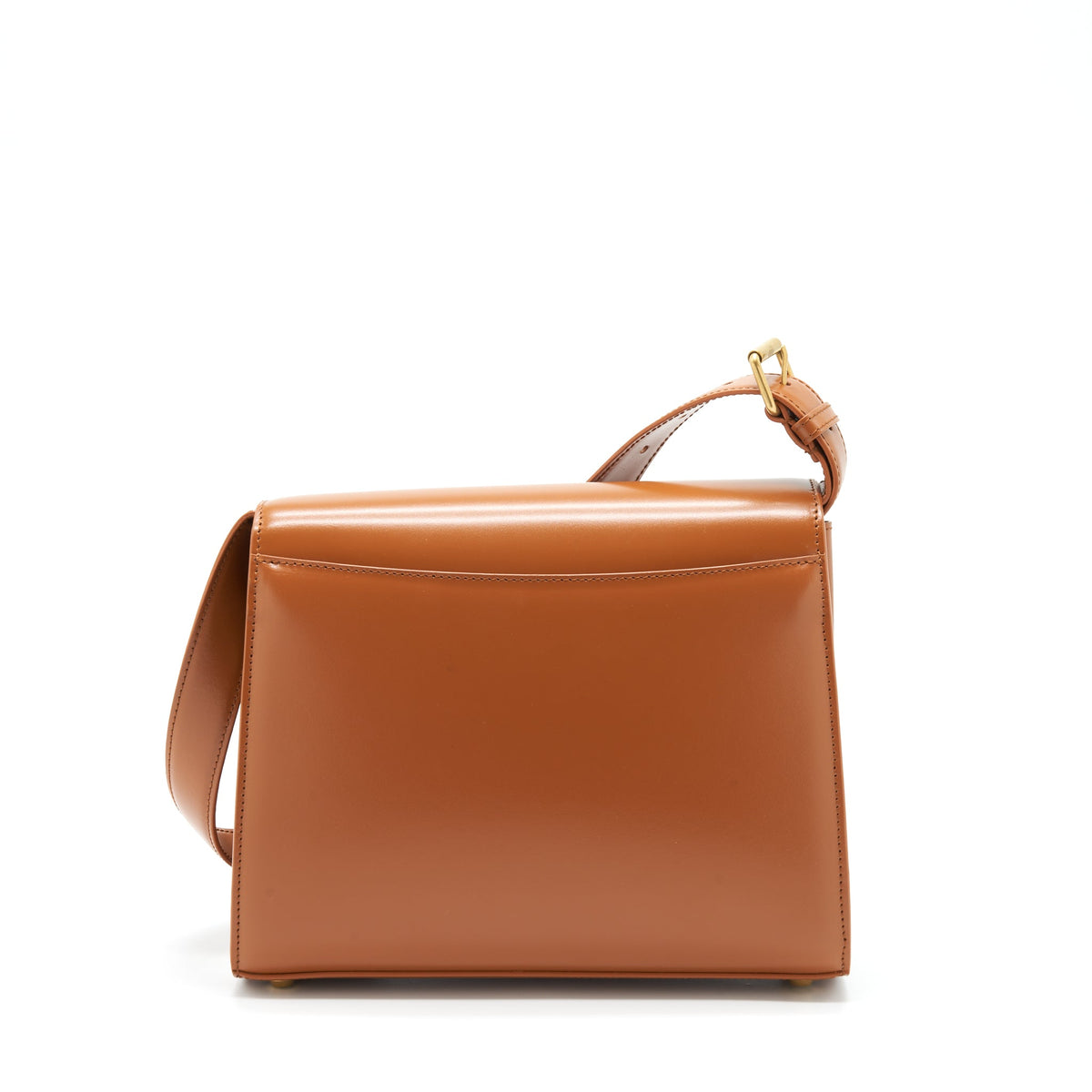 balenciaga-ghost-medium-shoulder-bag-calfskin-caramel-ghw