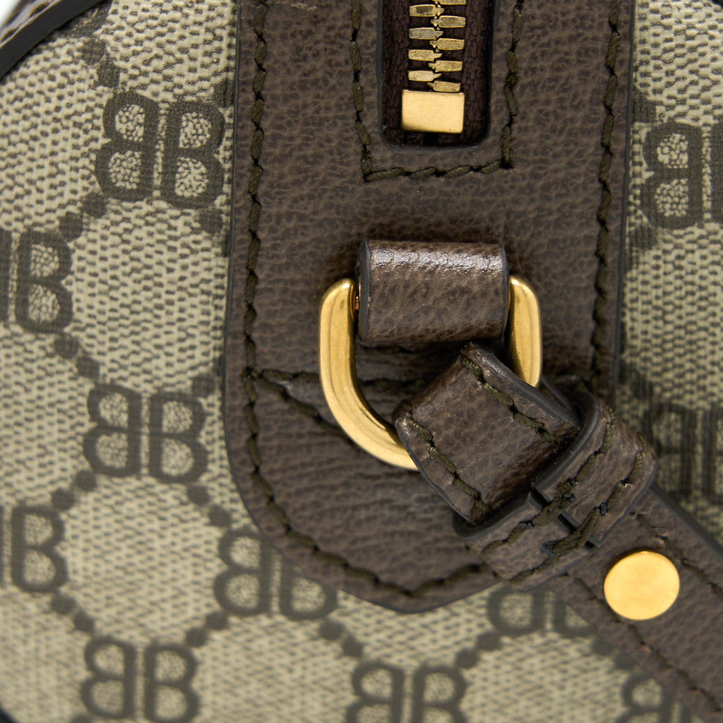 balenciaga-x-gucci-bowling-bag-canvas-leather-brown-ghw