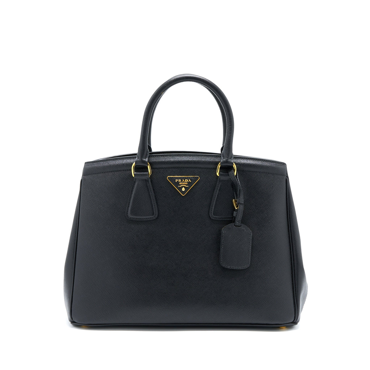 prada-top-handle-tote-bag-calfskin-black-ghw