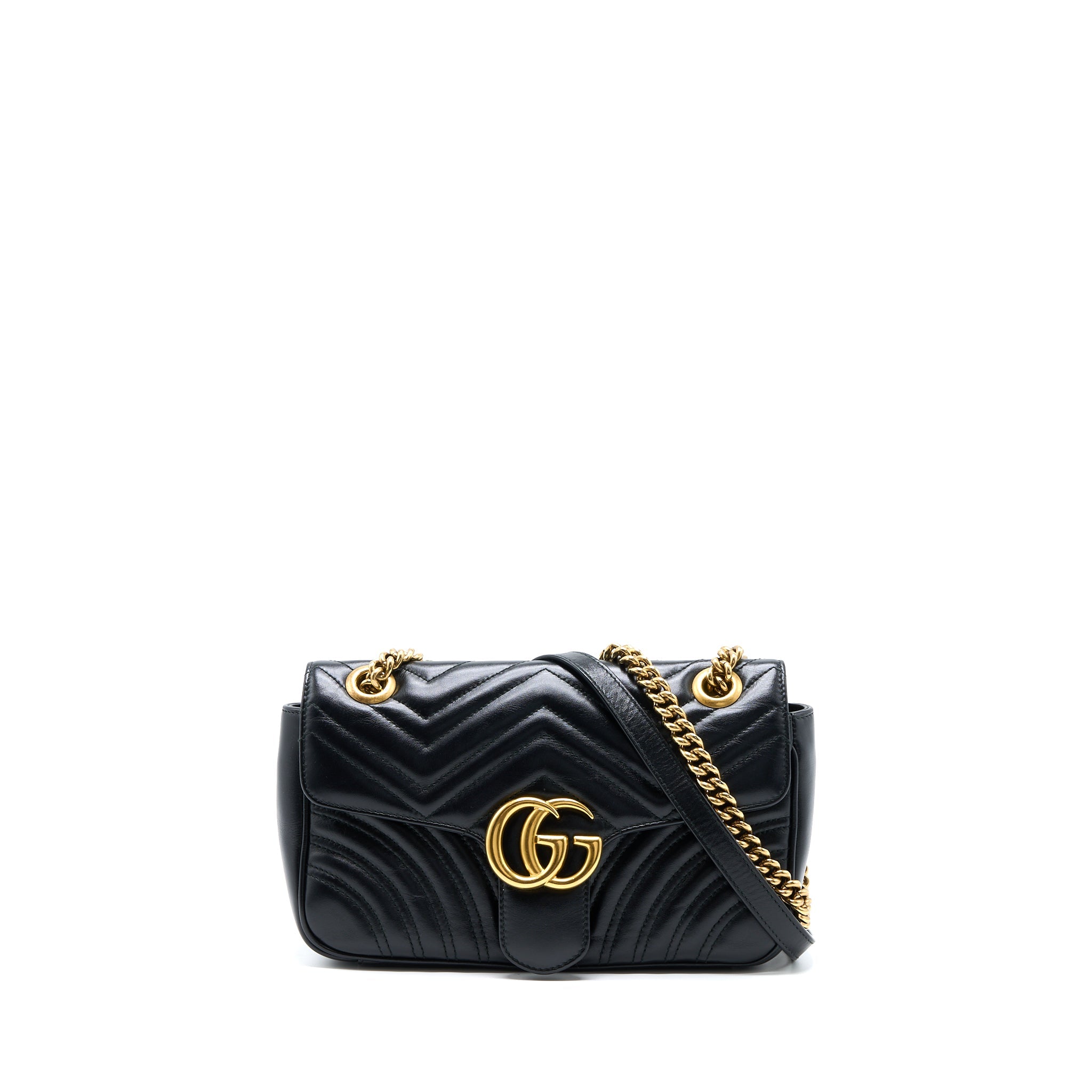 gucci-small-marmont-calfskin-black-ghw