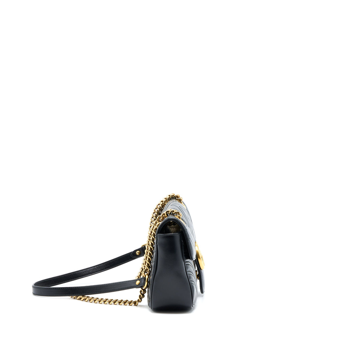 gucci-small-marmont-calfskin-black-ghw