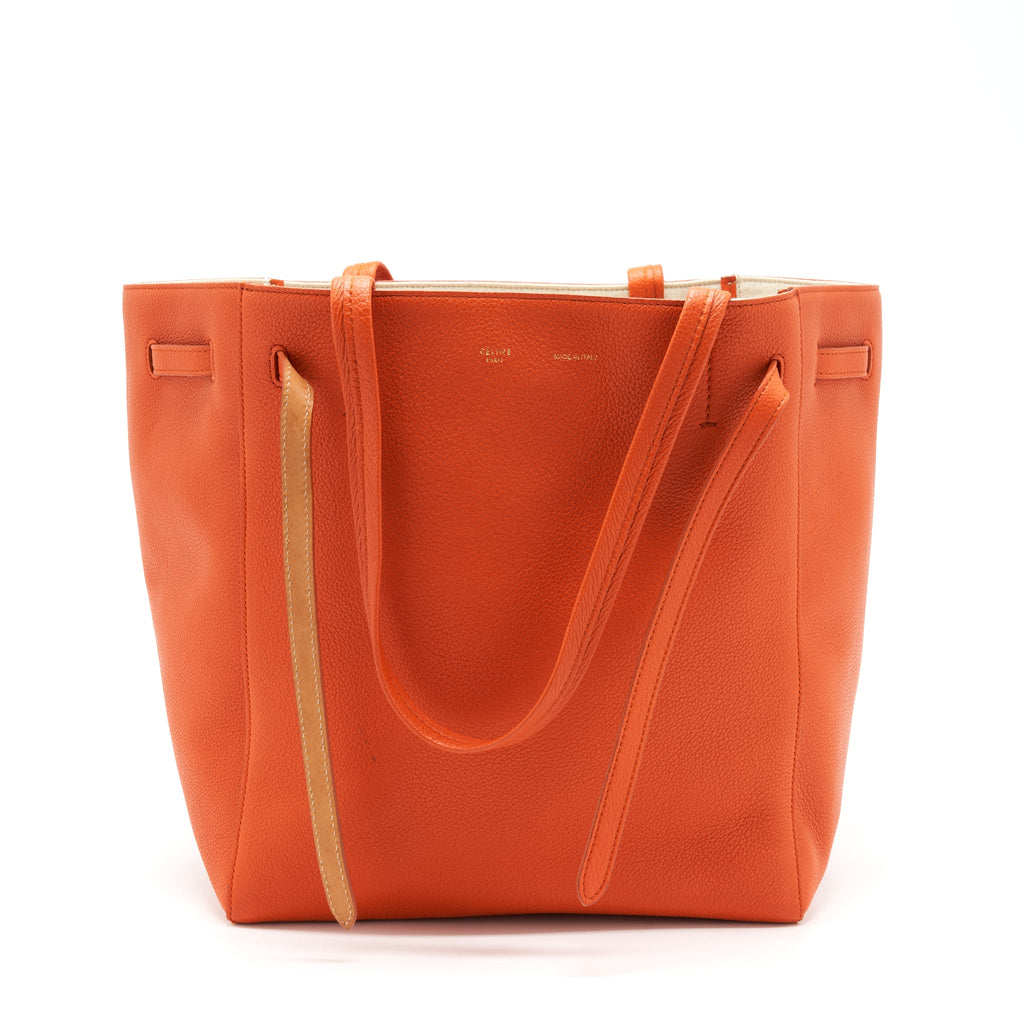 celine-cabas-phantom-in-soft-grained-calfskin-orange