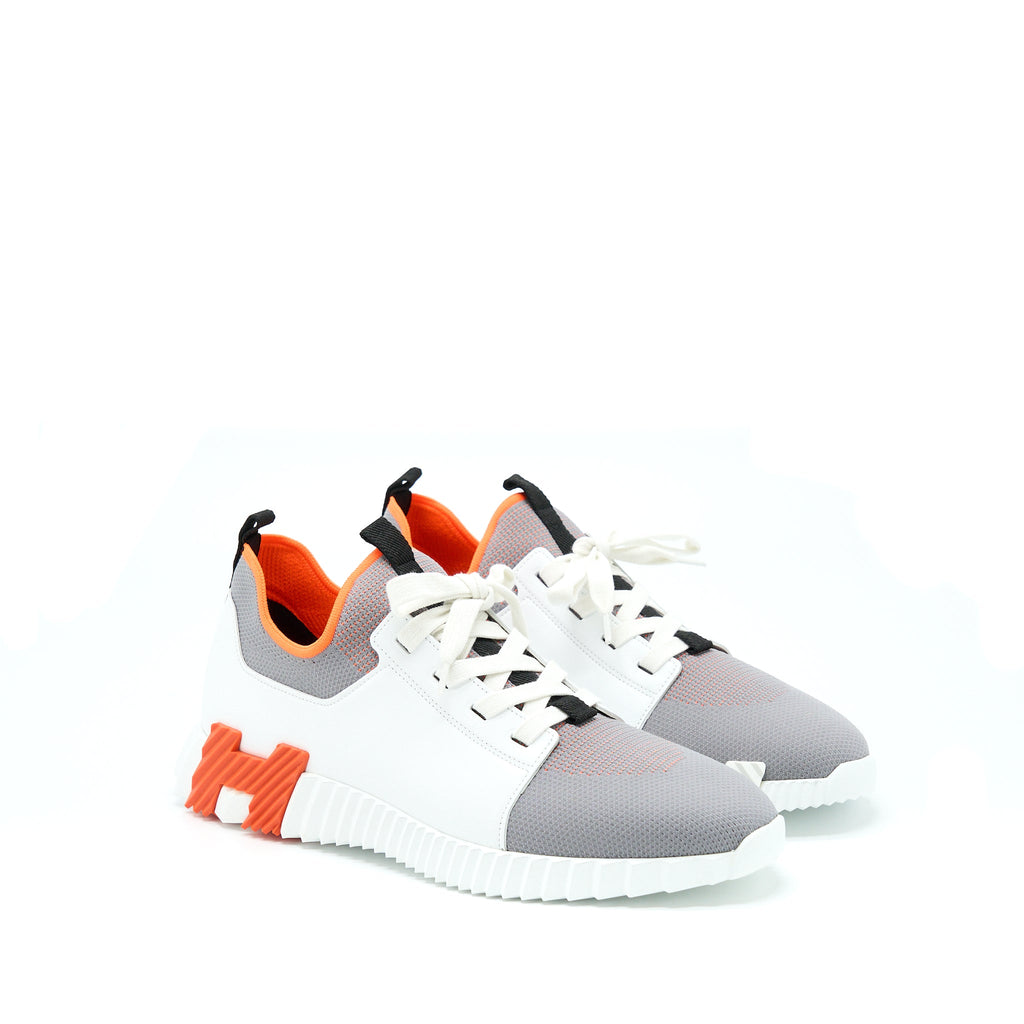hermes-size-44-home-quicker-sneaker-blanc-orange