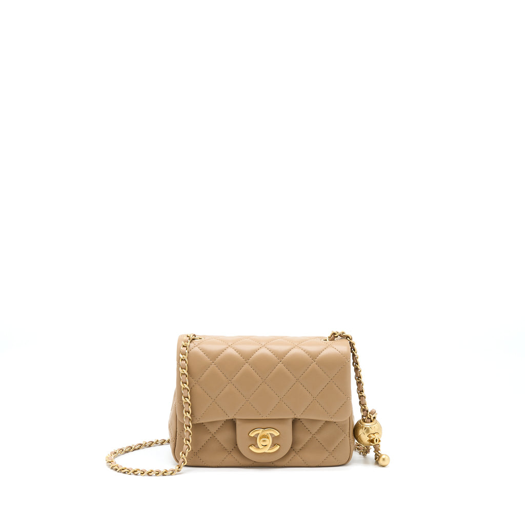 chanel-pearl-crush-mini-square-lambskin-dark-beige-ghwmicrochip