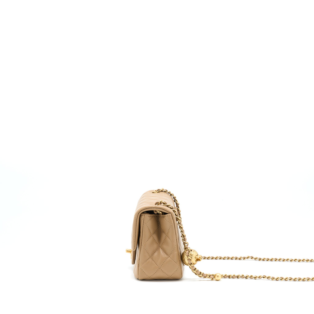 chanel-pearl-crush-mini-square-lambskin-dark-beige-ghwmicrochip
