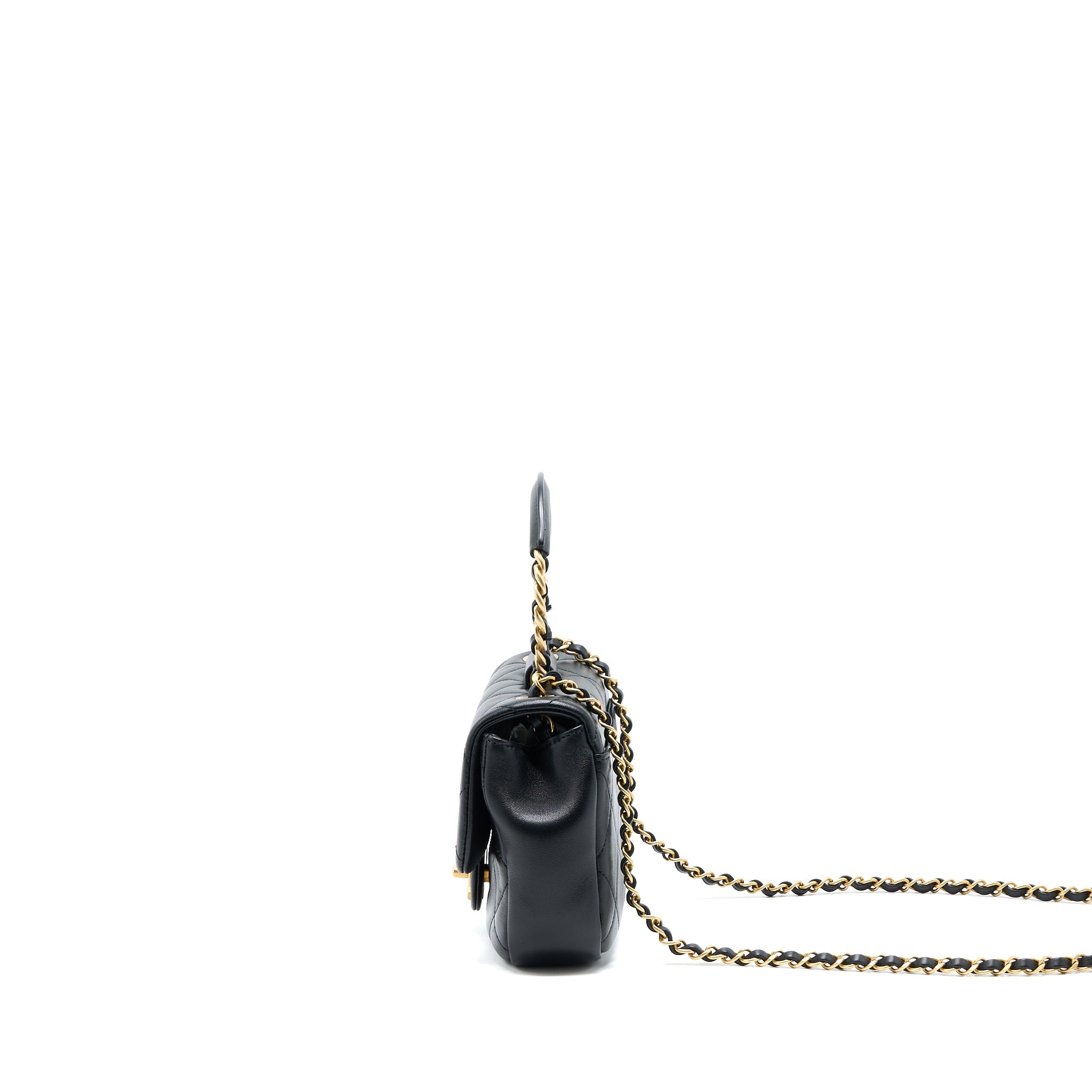 chanel-circular-handle-quilted-flap-bag-lambskin-black-brushed-ghw