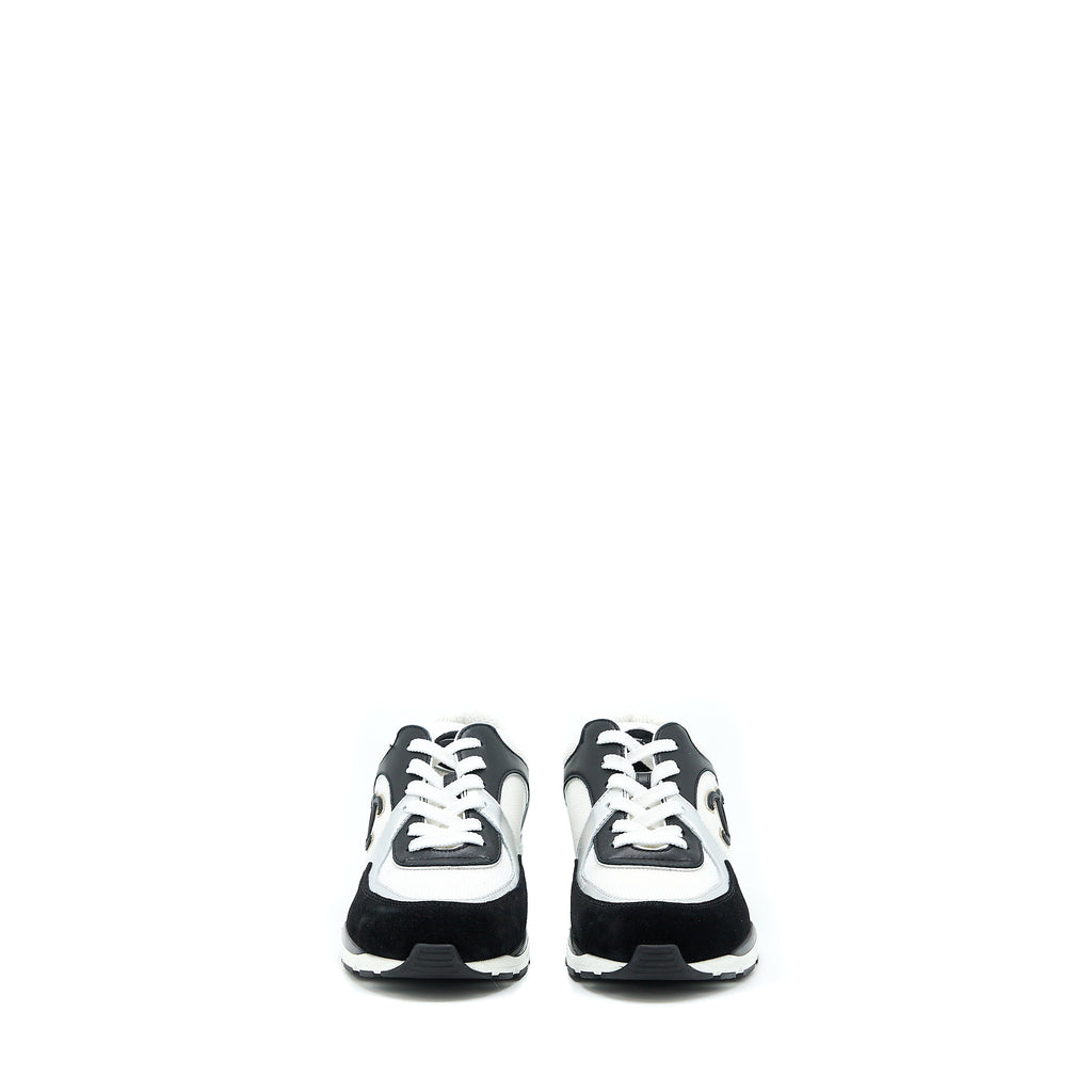chanel-size-39-trainers-suede-black-white-silver