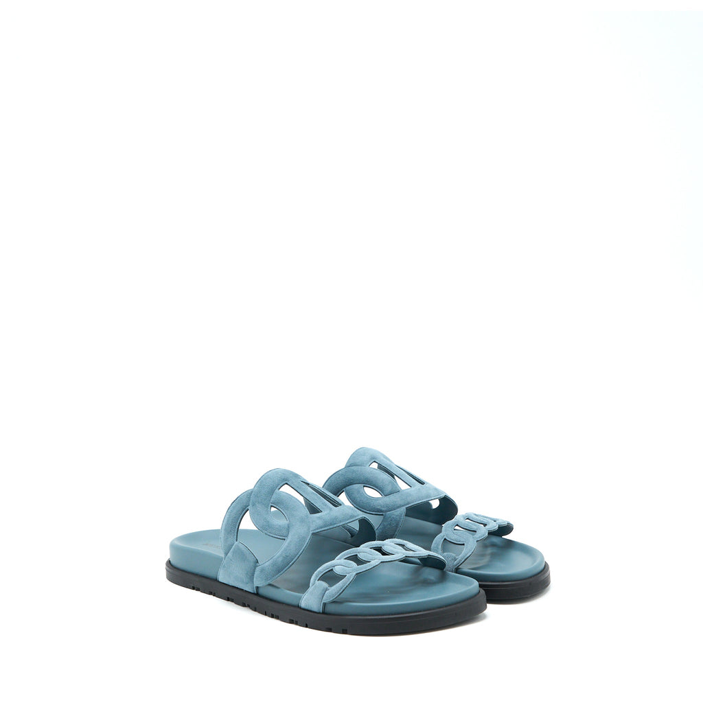 hermes-size-39-5-extra-sandals-chevre-velours-blue-pinede