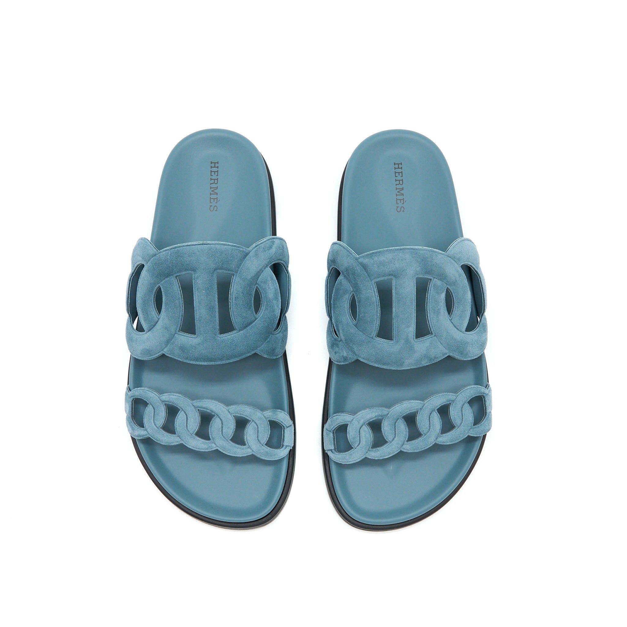 hermes-size-39-5-extra-sandals-chevre-velours-blue-pinede