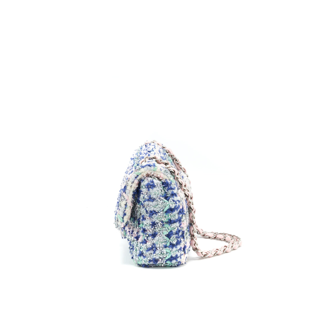 chanel-tweed-classic-flap-bag-multi-colour-shw