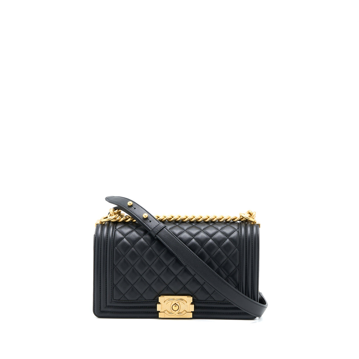 chanel-medium-boy-bag-lambskin-black-brushed-ghw-microchip