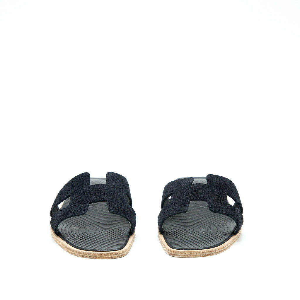 hermes-size-35-oran-sandals-veau-velours-black
