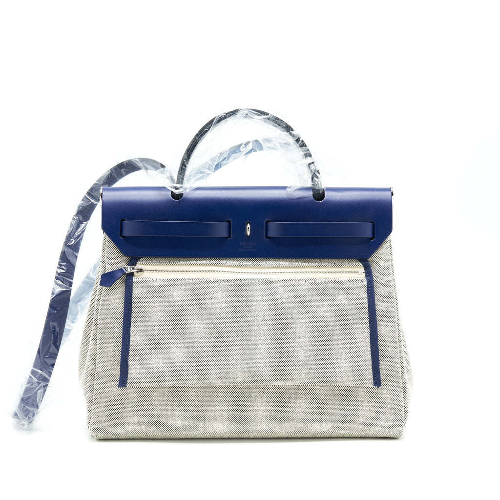hermes-herbag-zip-31-retourne-bag-blue-de-france-ecru-black