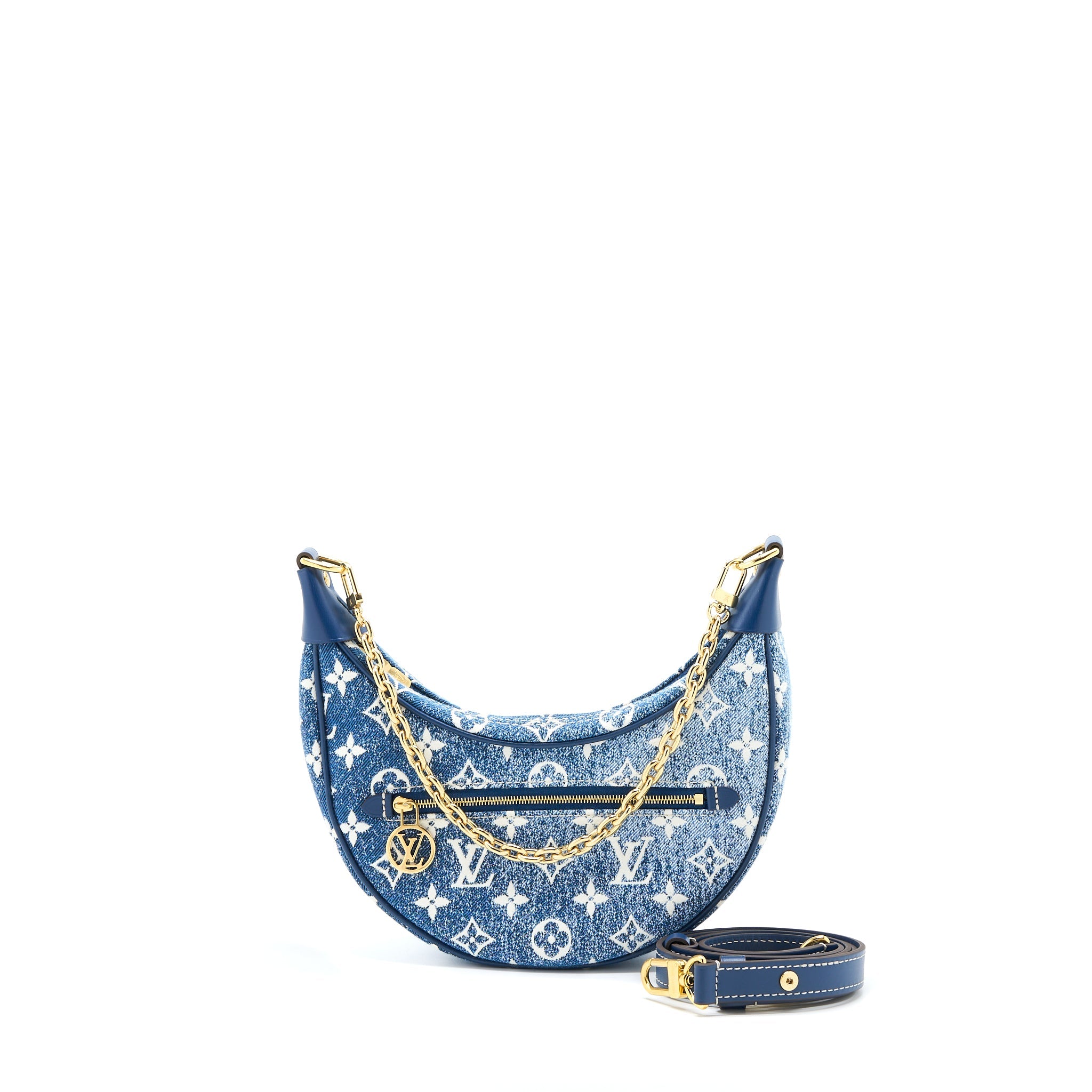 louis-vuitton-half-moon-loop-baguette-handbag-denim-blue-ghw-2