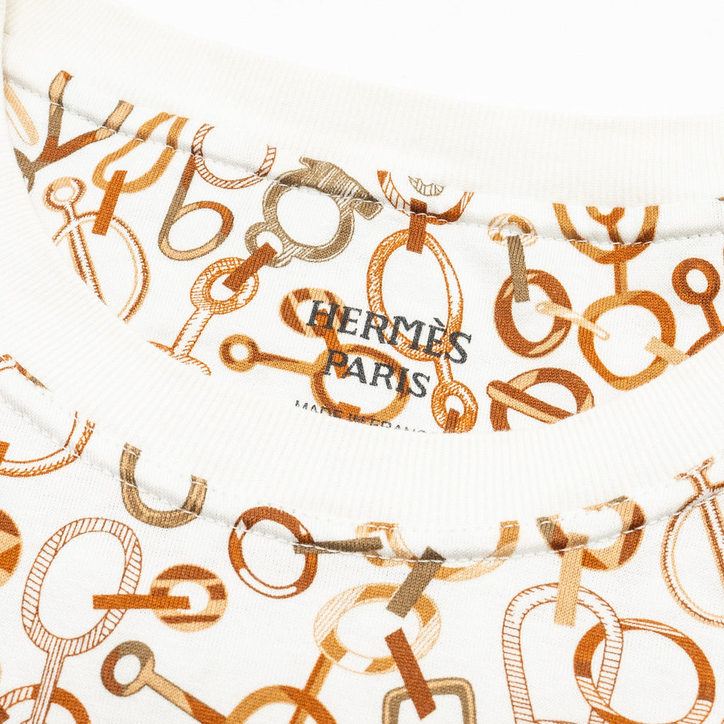hermes-size-34-short-sleeve-mid-length-dress-cotton-white-multicolour