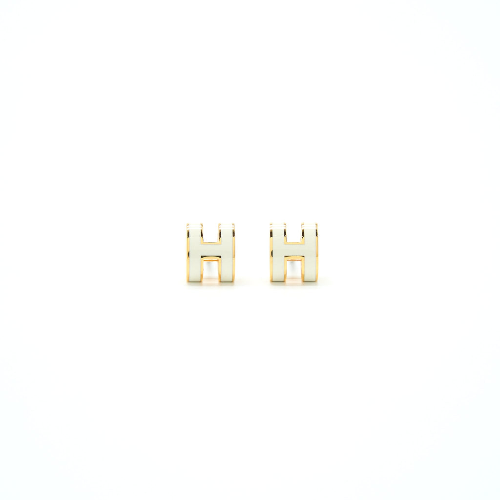 hermes-mini-pop-h-earrings-blanc