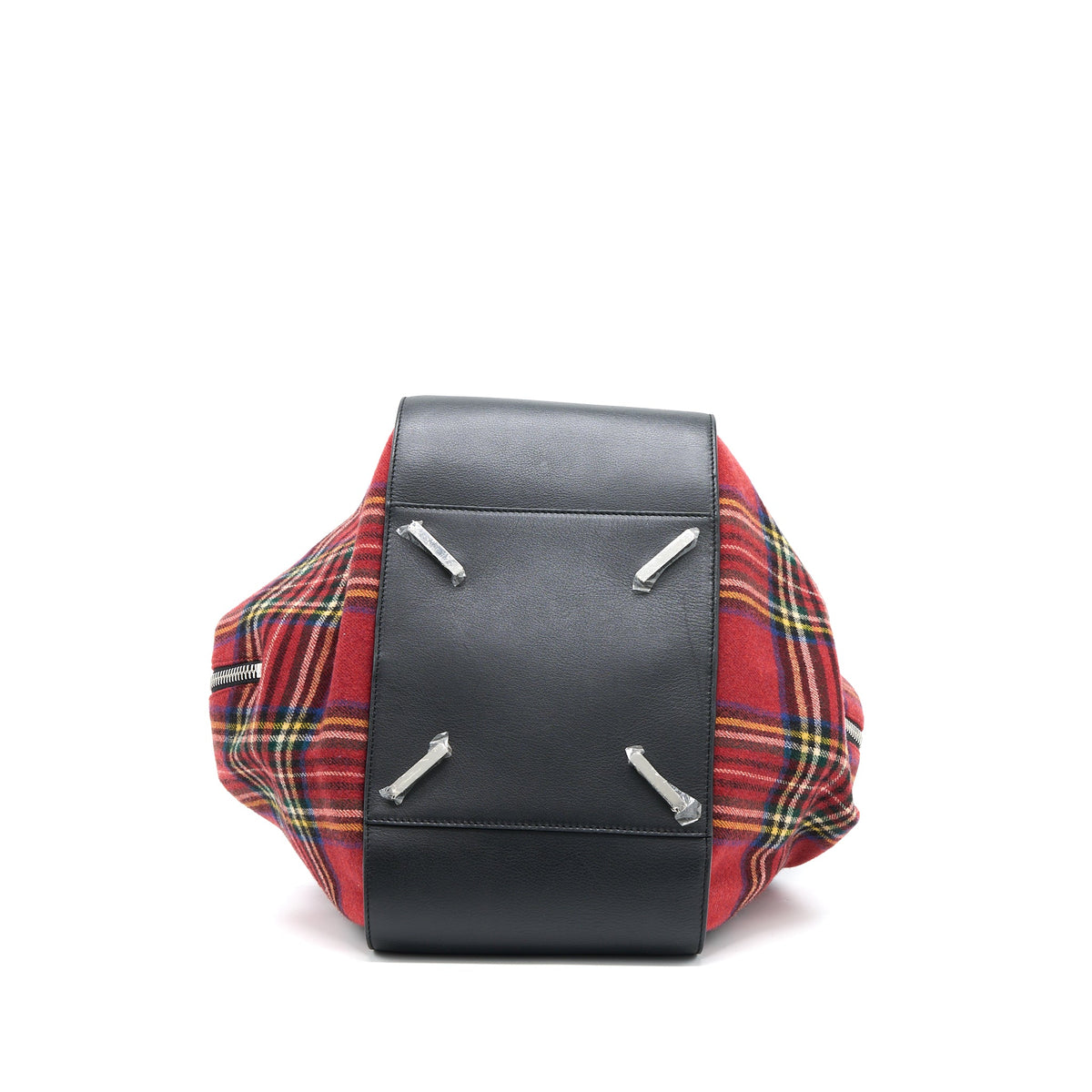 loewe-hammock-tartan-bag-black-red-tartan-calf-textile-shw