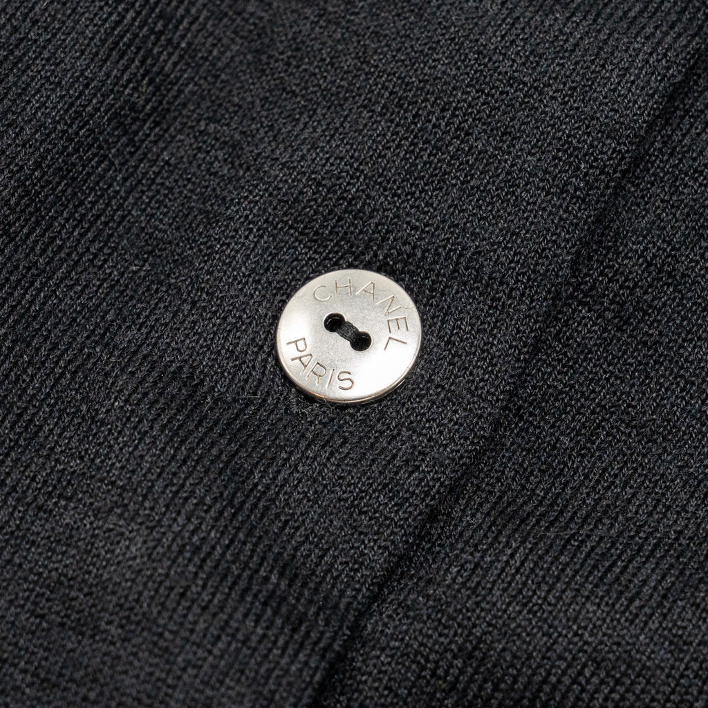 chanel-size-34-cardigan-silver-buttons-cashmere-black