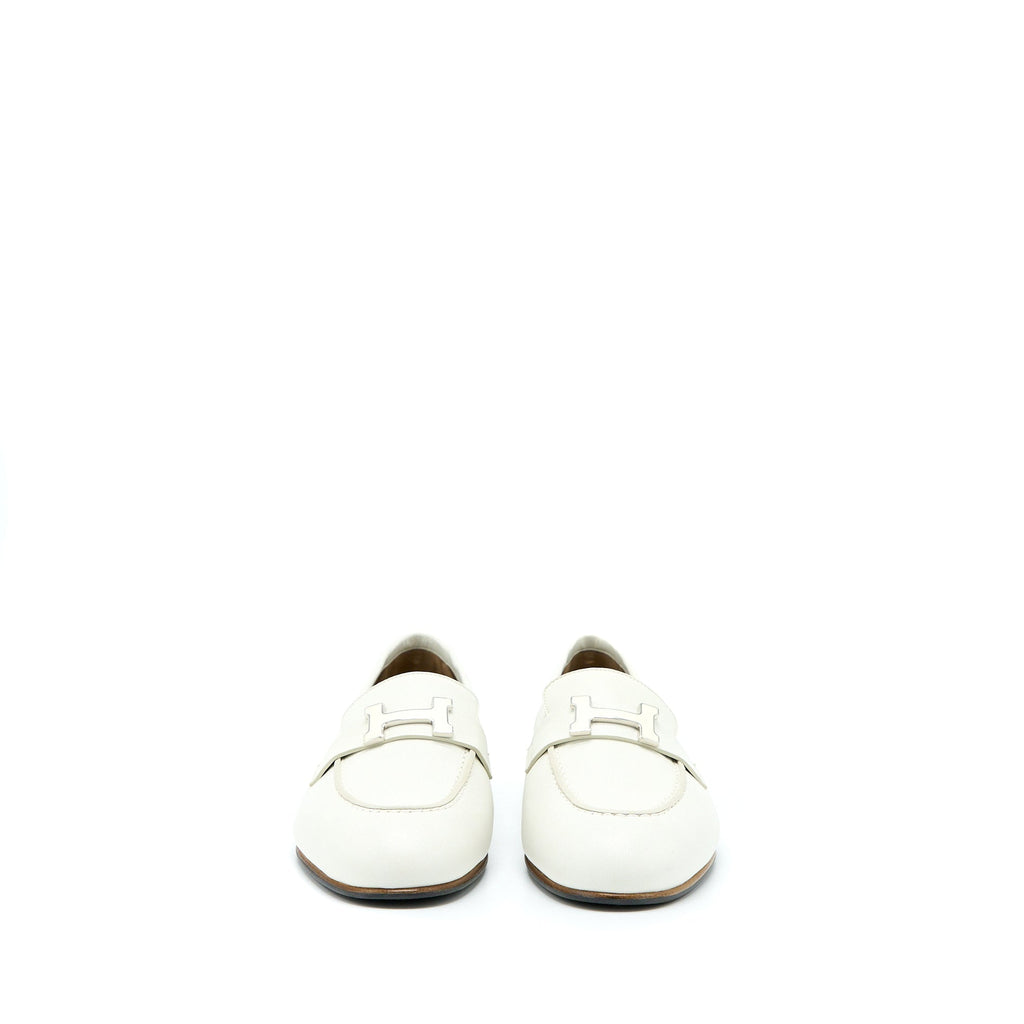 hermes-size-37-paris-loafer-white-with-enamel-hardware