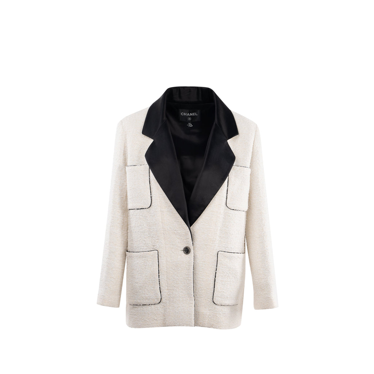 chanel-size-34-22p-cotton-and-silk-tweed-jacket-black-white