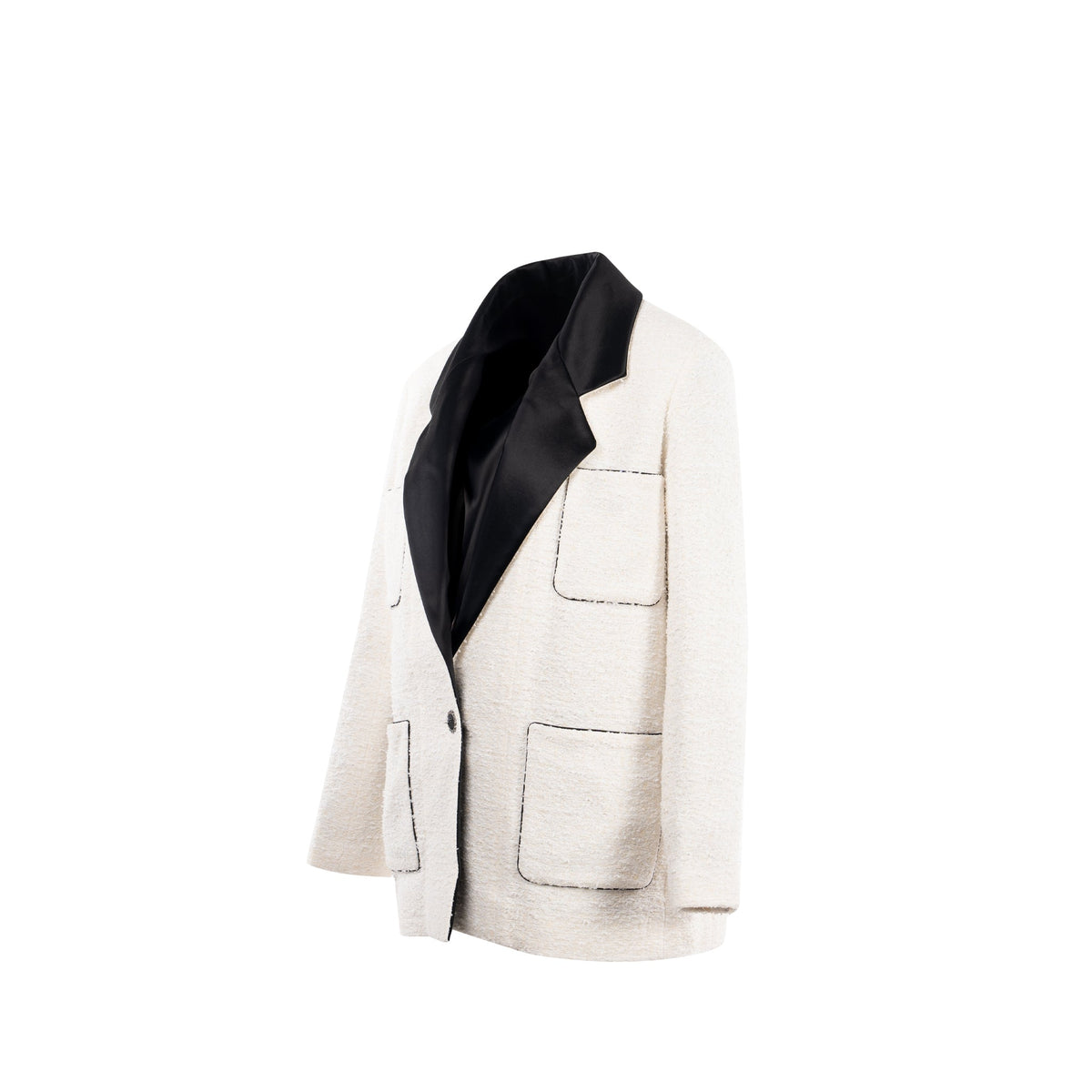 chanel-size-34-22p-cotton-and-silk-tweed-jacket-black-white
