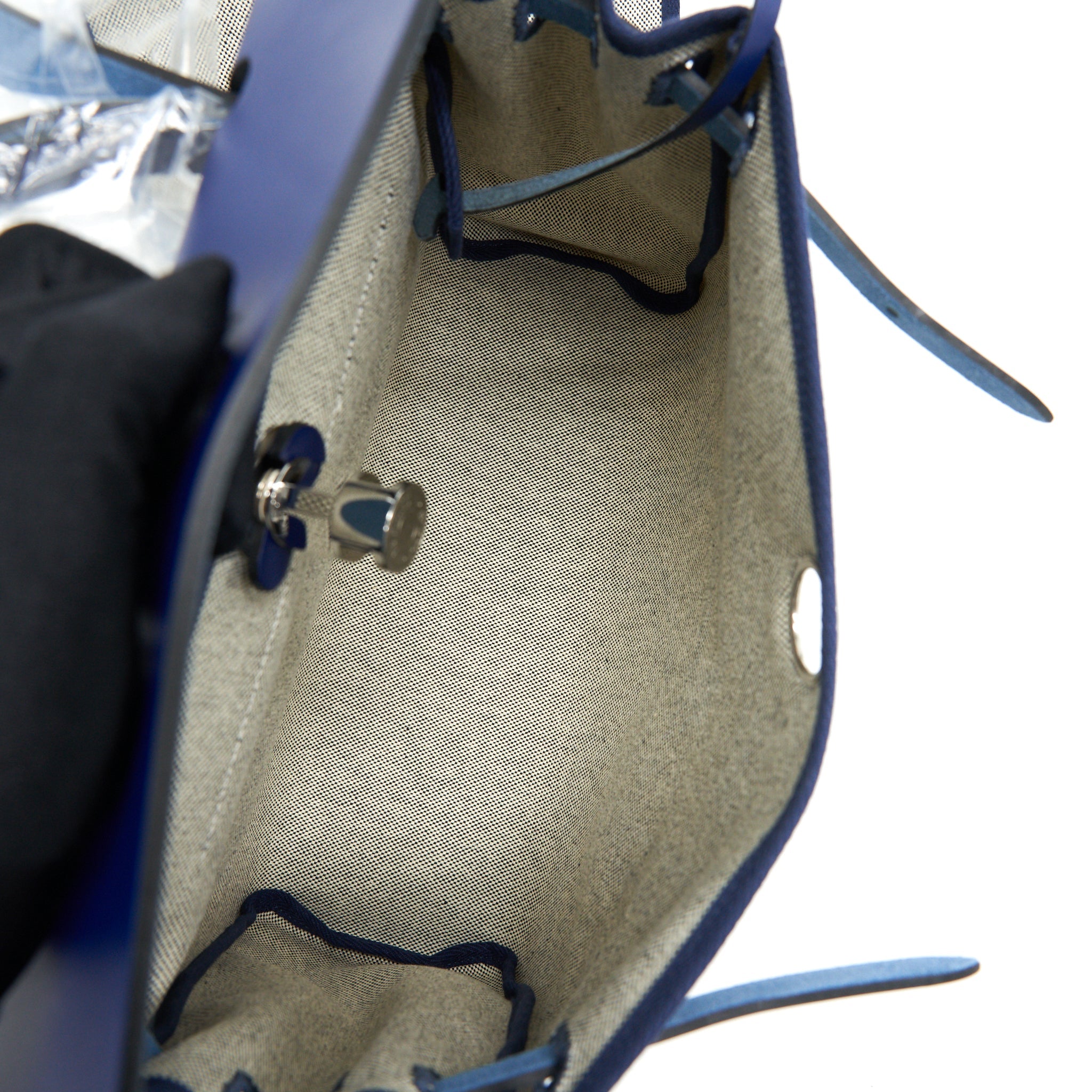 hermes-herbag-zip-31-retourne-bag-blue-de-france-ecru-black
